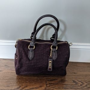 Cole Haan plum colored purse